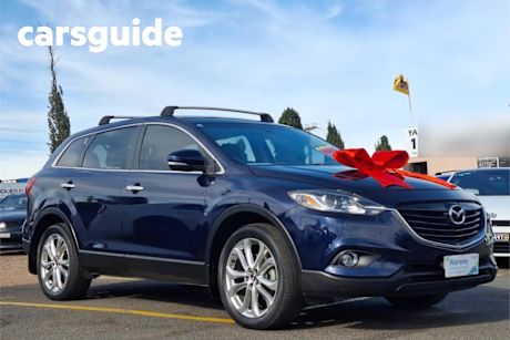 Blue 2012 Mazda CX-9 Wagon Luxury