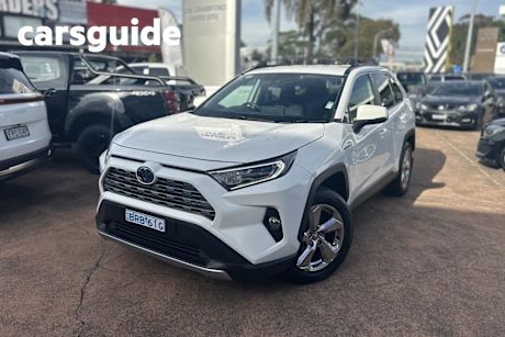 White 2020 Toyota RAV4 Wagon GXL 2WD Hybrid
