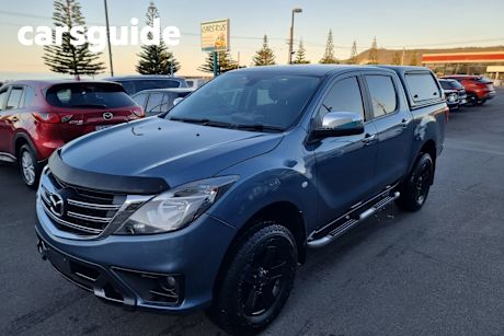 Blue 2019 Mazda BT-50 Dual Cab Utility XTR (4X4) (5YR)