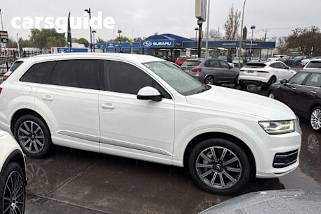 White 2016 Audi Q7 Wagon 3.0 TDI Quattro