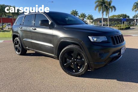 Black 2014 Jeep Grand Cherokee Wagon Blackhawk