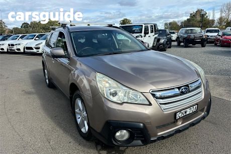 Brown 2013 Subaru Outback Wagon 2.5I