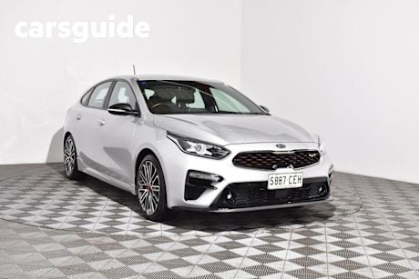 Silver 2019 Kia Cerato Hatchback GT Safety Pack
