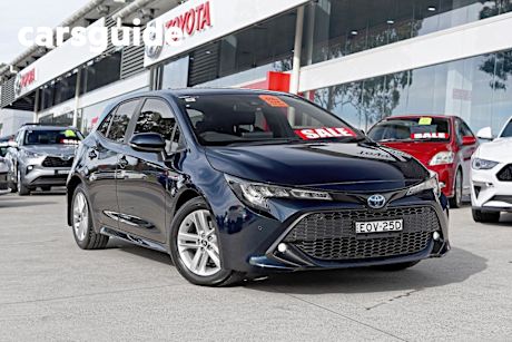 Black 2021 Toyota Corolla Hatchback SX Hybrid