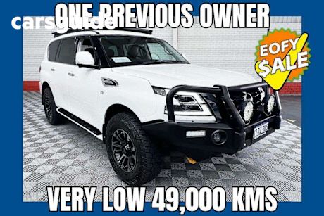 White 2022 Nissan Patrol Wagon TI (4X4)