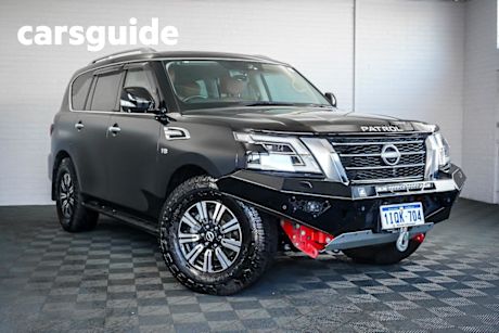 Black 2023 Nissan Patrol Wagon TI-L (4X4)