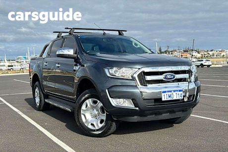 Grey 2016 Ford Ranger Dual Cab Utility XLT 3.2 (4X4)