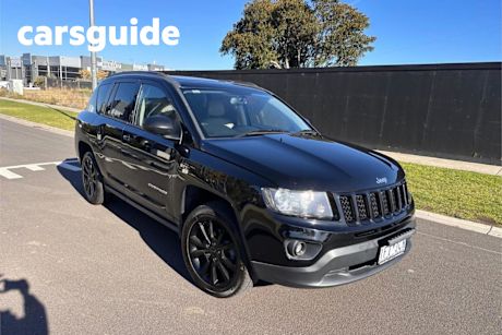 Black 2012 Jeep Compass Wagon Limited (4X4)