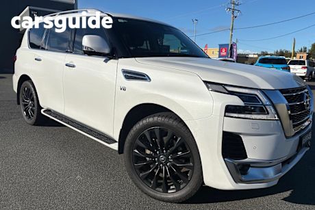 White 2021 Nissan Patrol Wagon TI-L (4X4)