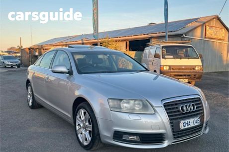 Silver 2009 Audi A6 Sedan 2.0 Tfsi