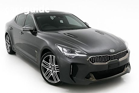 Grey 2021 Kia Stinger Sedan GT (black Leather)