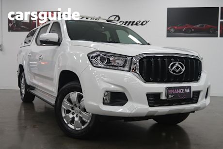 White 2021 LDV T60 Double Cab Utility PRO (4X4)