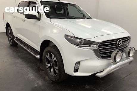 White 2021 Mazda BT-50 Dual Cab Pick-up XTR (4X4)