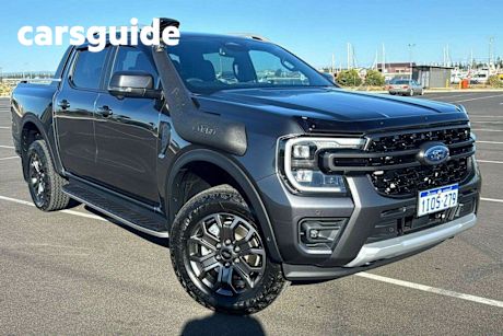 Grey 2024 Ford Ranger Double Cab Pick Up Wildtrak 2.0 (4X4)