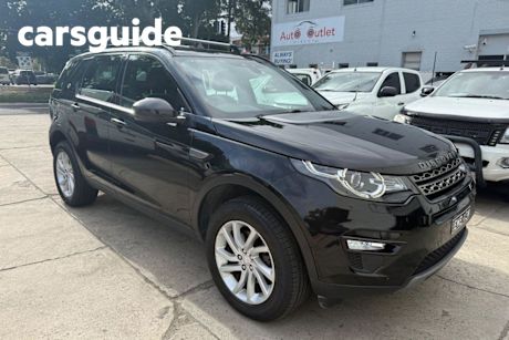 Black 2018 Land Rover Discovery Sport Wagon TD4 (110KW) SE 5 Seat