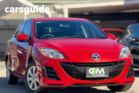 Red 2011 Mazda 3 Hatchback NEO