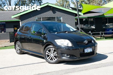 Black 2007 Toyota Corolla Hatchback Levin ZR