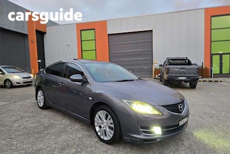 Grey 2008 Mazda 6 Hatchback Luxury