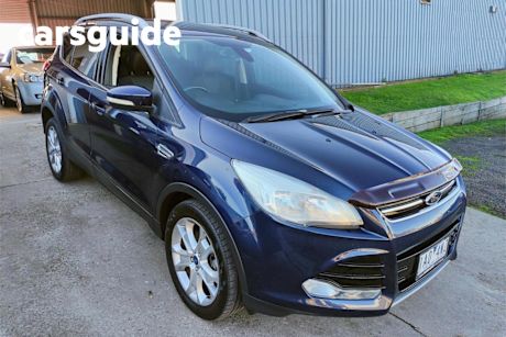 Blue 2012 Ford Kuga Wagon Trend