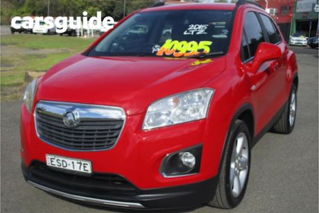Red 2015 Holden Trax Wagon LTZ