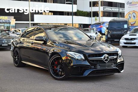 Black 2017 Mercedes-Benz E63 Saloon S 4Matic+