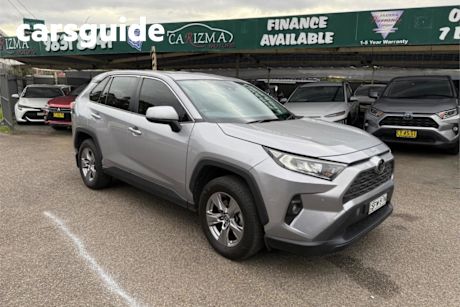 Silver 2021 Toyota RAV4 Wagon GX (2WD)