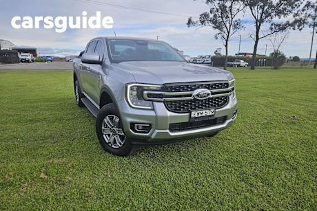 Silver 2022 Ford Ranger Double Cab Pick Up XLT 3.0 (4X4)