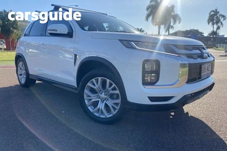 White 2021 Mitsubishi ASX Wagon ES Plus (2WD)