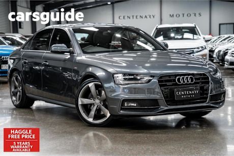 Grey 2014 Audi A4 Sedan 2.0 Tfsi Ambition Quattro