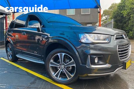 Grey 2017 Holden Captiva Wagon 7 LTZ (awd)