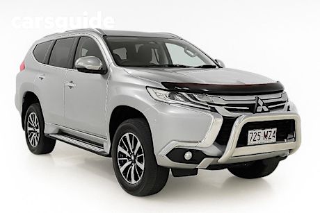 Silver 2018 Mitsubishi Pajero Sport Wagon GLS (4X4) 7 Seat