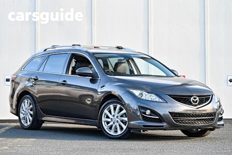Grey 2011 Mazda 6 Wagon Touring