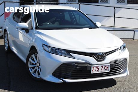 White 2020 Toyota Camry Sedan Ascent