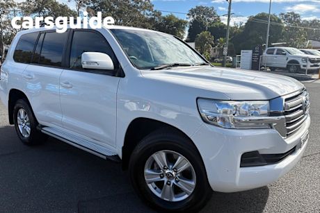 White 2016 Toyota Landcruiser Wagon GXL (4X4)