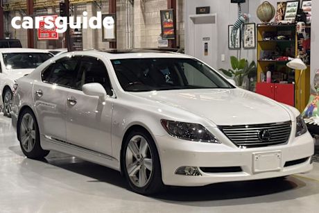 White 2006 Lexus LS460 Sedan