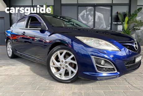 Blue 2012 Mazda 6 Hatchback Sport Diesel