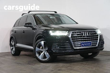 Black 2015 Audi Q7 Wagon 3.0 TDI Quattro