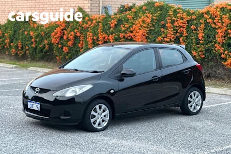 Black 2009 Mazda Mazda2 Hatch