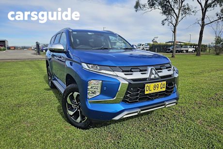 Blue 2025 Mitsubishi Pajero Sport Wagon Exceed