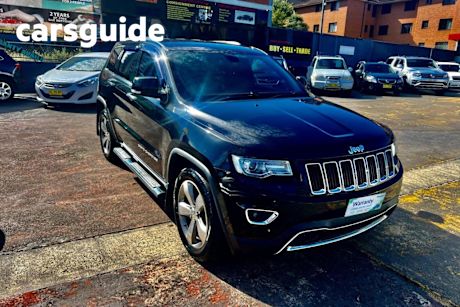 Black 2014 Jeep Grand Cherokee Wagon LIMITED (4x4) WK MY14