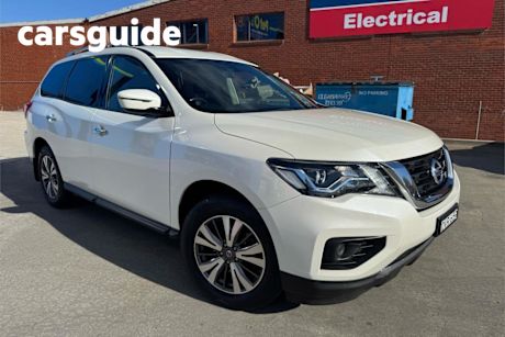 White 2018 Nissan Pathfinder Wagon ST (4X2)
