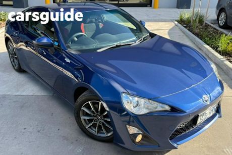 Blue 2014 Toyota 86 Coupe GT