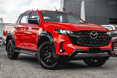 Red 2025 Mazda BT-50 Dual Cab Pick-up SP (4X4)