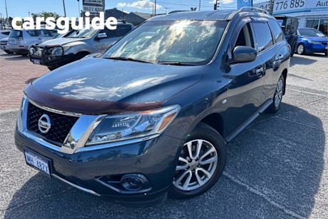 Blue 2014 Nissan Pathfinder Wagon ST (4X2)