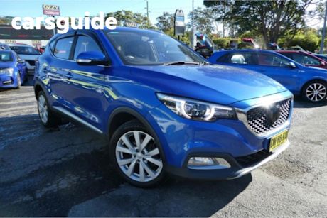 Blue 2020 MG ZS Wagon Excite