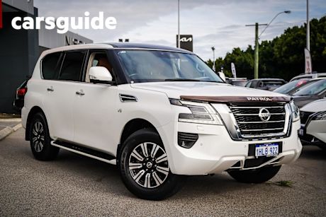 White 2020 Nissan Patrol Wagon TI (4X4)