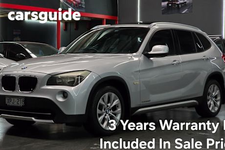 Silver 2010 BMW X1 Wagon Xdrive 20D