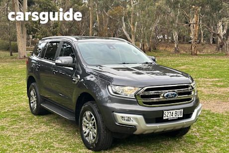 Grey 2018 Ford Everest Wagon Trend (rwd)