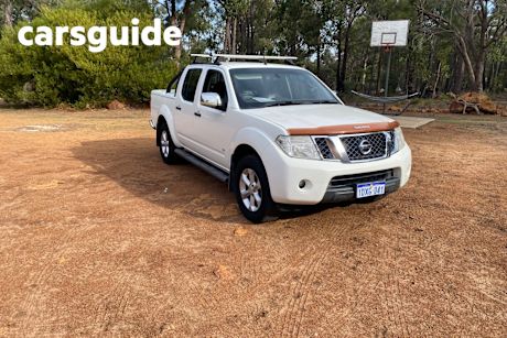 2012 Nissan Navara Dual Cab Utility ST-X 550 (4X4)