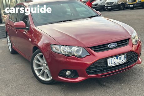 Red 2013 Ford Falcon Sedan XR6